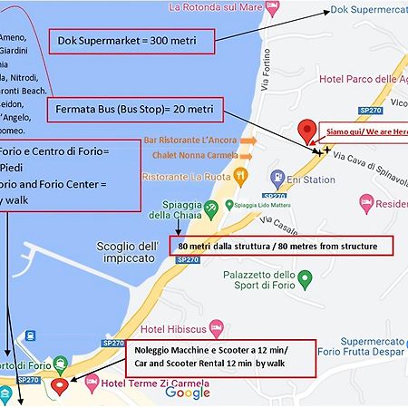 La Turrita Apartments Forio di Ischia Eksteriør billede